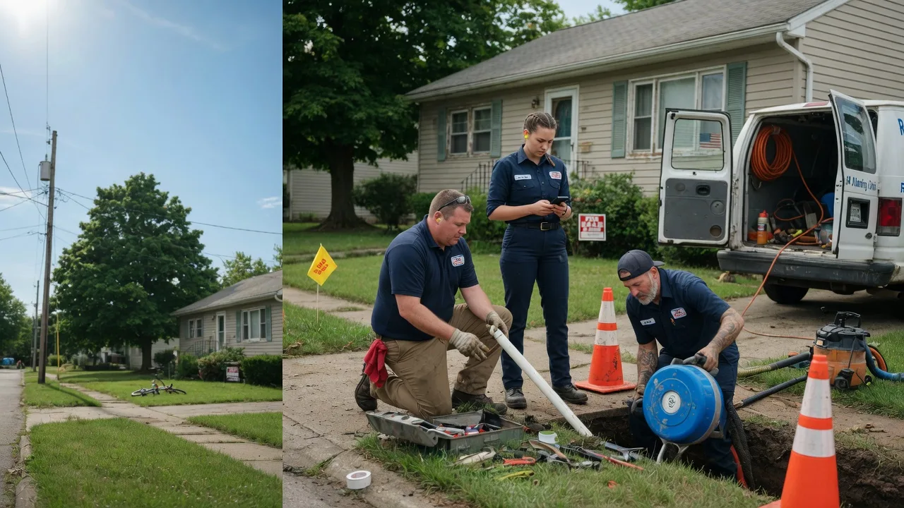 Sewer Line Repair in Pavilion, NY near me